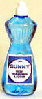 Dollhouse Miniature Sunny Dishwashing Liquid -Bottle